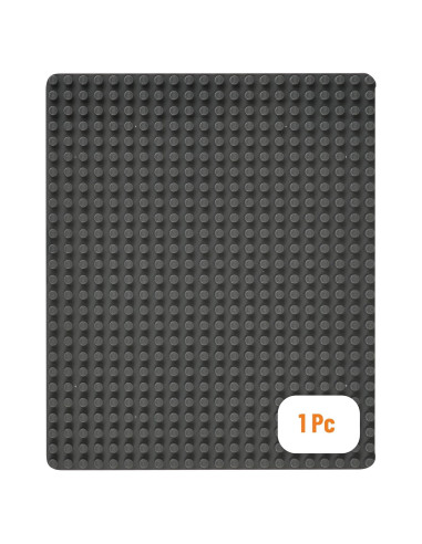 Placa Base Apilable Strictly Briks 34.92x41.28cm Gris