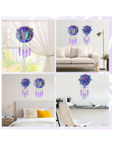 Kit de Pintura de Diamante EEEKit 2PCS Atrapa Rayos de Sol