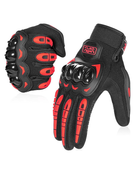 Guantes de Motocicleta COFIT Medianos Transpirables Rojo Guantes de Motocicleta COFIT Medianos Transpirables Rojo