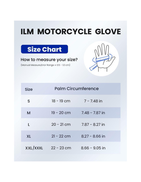 Guantes de motocicleta ILM GRC01 de cuero transpirables Guantes de motocicleta ILM GRC01 de cuero transpirables