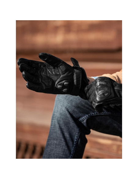 Guantes de motocicleta INBIKE de cuero con pantalla táctil Guantes de motocicleta INBIKE de cuero con pantalla táctil