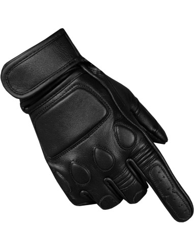 Guantes de Motocicleta Vintage 4 Bikes de Piel de Cabra