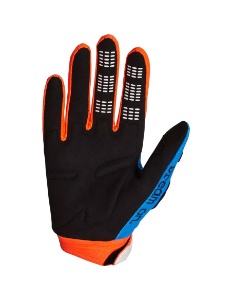 Guante de Motocross Fox Racing Yth 180 Azul Pequeño Guante de Motocross Fox Racing Yth 180 Azul Pequeño