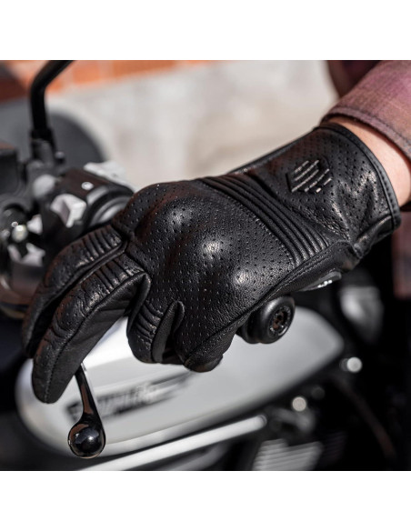 Guantes de Motocicleta ILM DN01 XL Negro Perforado Táctiles Guantes de Motocicleta ILM DN01 XL Negro Perforado Táctiles