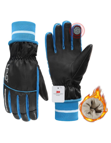 Guantes de Trabajo Aislados HANDLANDY Impermeables Talla Grande Guantes de Trabajo Aislados HANDLANDY Impermeables Talla Grande