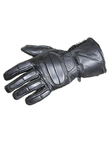 Guantes de Moto Invierno Jackets 4 Bikes XXL Cuero Negro