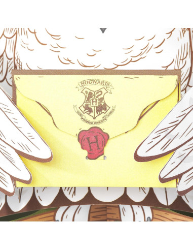 Tarjeta Pop-Up Harry Potter American Greetings Hedwig
