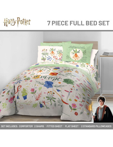 Juego de Edredón Completo Harry Potter 7 Piezas - Jay Franco