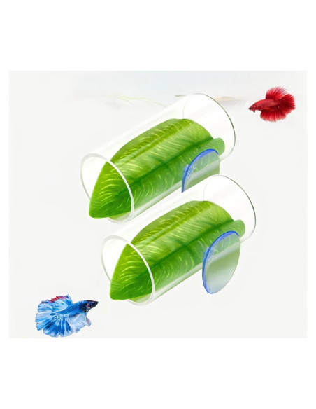 Túnel Acrílico para Peces Betta DODOAQUA 7.8cm Transparente Túnel Acrílico para Peces Betta DODOAQUA 7.8cm Transparente