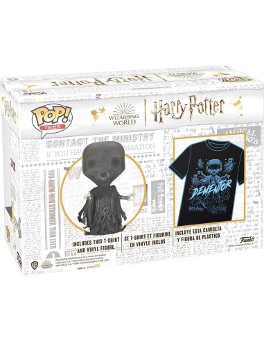 Camiseta Funko Pop! Harry Potter Dementor XL - Brillante