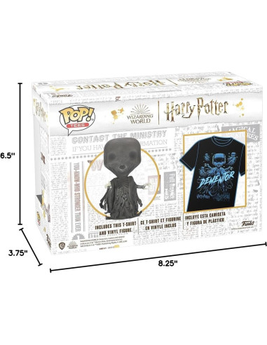 Camiseta Funko Pop! Harry Potter Dementor XL - Brillante