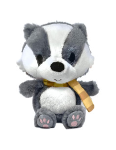 Peluche Tejón Hufflepuff Kids Preferred 15 cm con Bufanda