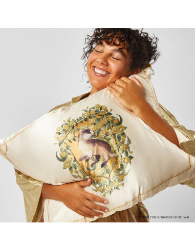 Funda de Almohada Satén Kitsch Harry Potter Hufflepuff Reina