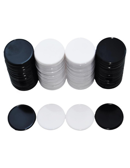 Set de 100 Fichas de Plástico SmartDealsPro 25mm con Caja Set de 100 Fichas de Plástico SmartDealsPro 25mm con Caja