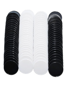 Set de 100 Fichas de Plástico SmartDealsPro 25mm con Caja 2