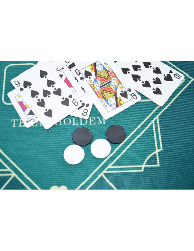 Set de 100 Fichas de Plástico SmartDealsPro 25mm con Caja
