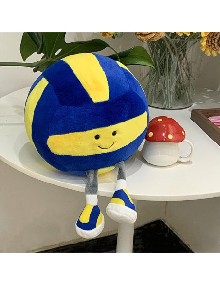 Cojín de Peluche Fútbol XIYUAN 27.9 cm Suave Decorativo Cojín de Peluche Fútbol XIYUAN 27.9 cm Suave Decorativo