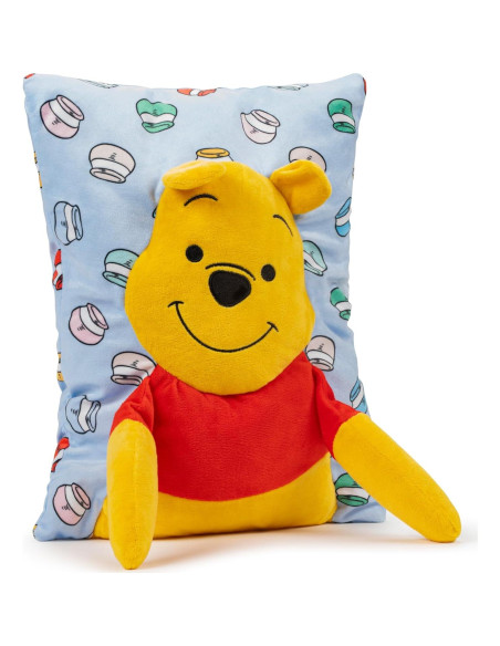 Almohada 3D Winnie Pooh Jay Franco 38 cm Suave Amarilla Almohada 3D Winnie Pooh Jay Franco 38 cm Suave Amarilla