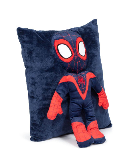 Almohada 3D Miles Morales Jay Franco Suave 38 cm Almohada 3D Miles Morales Jay Franco Suave 38 cm