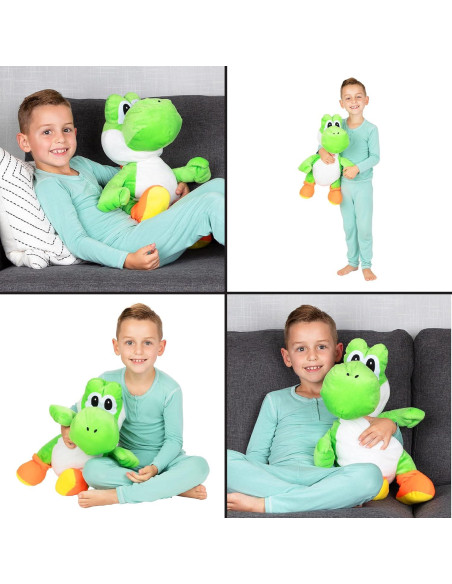 Almohada Yoshi Franco Kids 52 cm Suave y Acurrucada Almohada Yoshi Franco Kids 52 cm Suave y Acurrucada