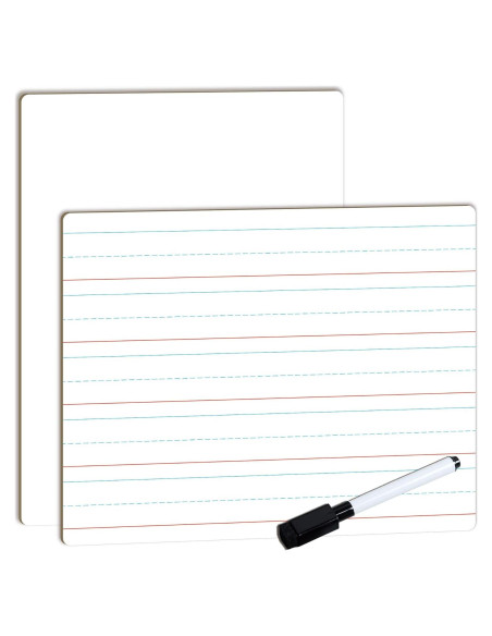 Pizarra Blanca Doble Cara ZazzyKid 27.94x21.59 cm para Niños Pizarra Blanca Doble Cara ZazzyKid 27.94x21.59 cm para Niños