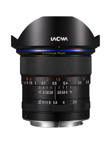 Lente Ultra Gran Angular Laowa 12mm f/2.8 Zero-D Canon EF Lente Ultra Gran Angular Laowa 12mm f/2.8 Zero-D Canon EF