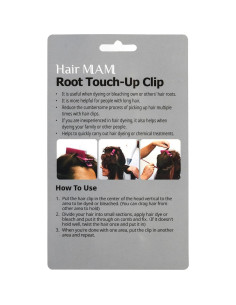 Clip de Coloración de Cabello HAIRMAM 2 Pcs para Cabello Largo 2