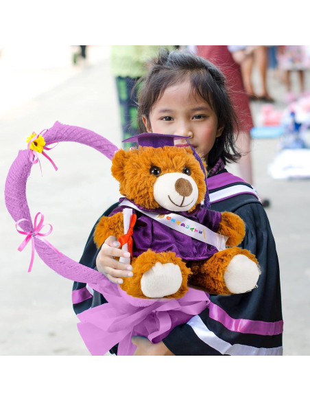 Oso de Graduación 2025 Foilswirl 22,86 cm Toga y Gorro Oso de Graduación 2025 Foilswirl 22,86 cm Toga y Gorro
