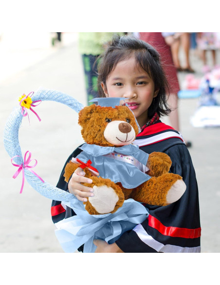 Oso de Graduación 2025 Foilswirl 22.86 cm Azul Cielo Oso de Graduación 2025 Foilswirl 22.86 cm Azul Cielo