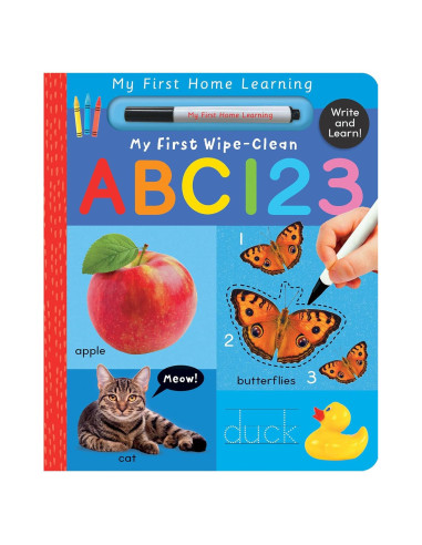 My First Wipe-Clean ABC 123: Write and Learn! (My First Home Learning)