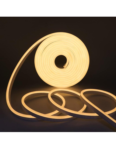 Cinta LED 10M Wisada 3500K IP67 Flexible 120 LEDs/m