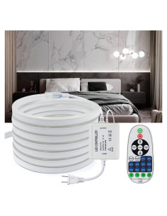 Cinta LED 15M Wisada 6500K IP67 Dimmer IR 750W