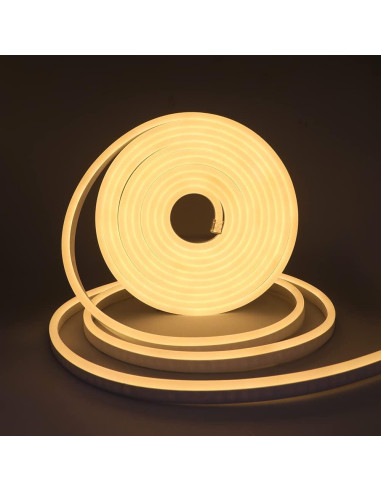 Tira LED 5m Wisada 3500K IP67 Flexible 120 LEDs/m