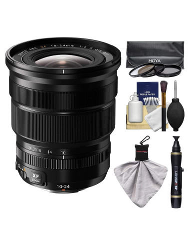 Fujifilm 10-24mm f/4.0 XF R OIS Lente Zoom + Filtros Hoya 72mm