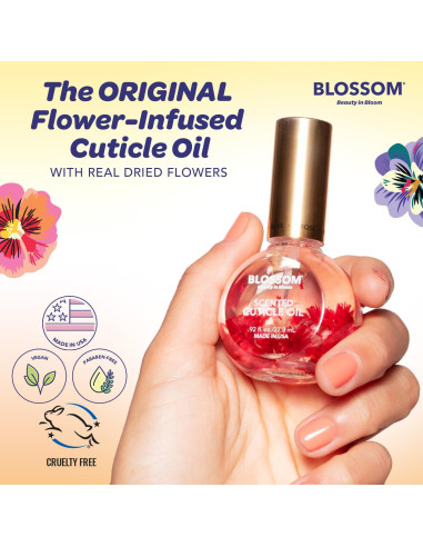 Aceite de Cutícula Blossom 14.79 ml Biscotti de Almendra