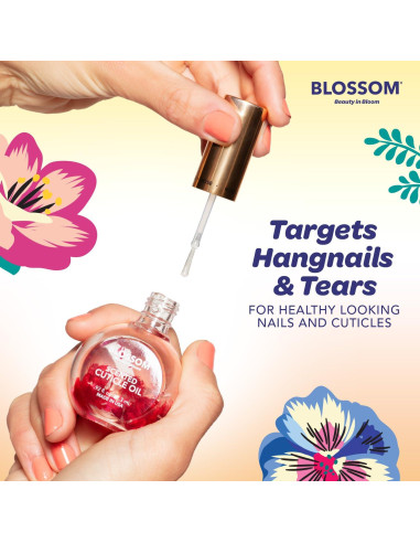 Aceite de Cutícula Blossom 14.79 ml Biscotti de Almendra