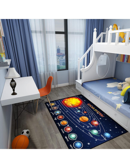 Alfombra Galaxia Jiospet 91x152 cm para Niños Alfombra Galaxia Jiospet 91x152 cm para Niños