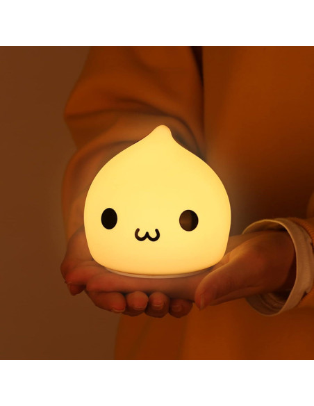 Luz Nocturna ZKLiLi Dumpling LED para Niños Portátil Luz Nocturna ZKLiLi Dumpling LED para Niños Portátil
