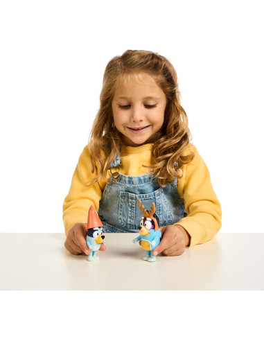 Figuras Bluey S8 2Pk Bandit + Accesorio + MOOSE TOYS