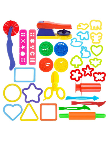 Juego de Herramientas de Plastilina Oun Nana 32 PZS Colorido