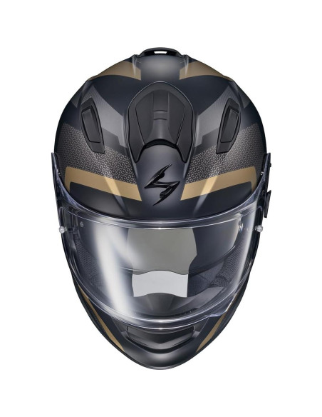 Casco Integral ScorpionEXO Ryzer Oro Grande con Visera Casco Integral ScorpionEXO Ryzer Oro Grande con Visera
