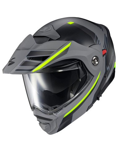 Casco Modular ScorpionEXO AT960 Aventura Gris X-Large