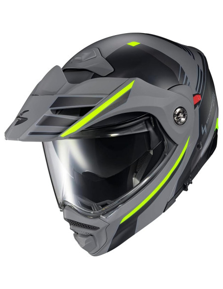 Casco Modular ScorpionEXO AT960 Aventura Gris X-Large Casco Modular ScorpionEXO AT960 Aventura Gris X-Large