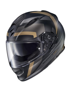 Casco ScorpionEXO Ryzer Oro Evolución Mediano con Visera 2