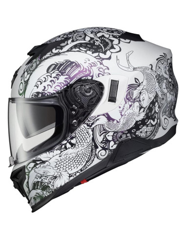 Casco ScorpionEXO EXO-T520 Nama-Sushi Blanco - X-Pequeño