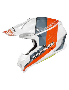Casco ScorpionEXO VX-16 Off-Road Naranja Brillante Mediano