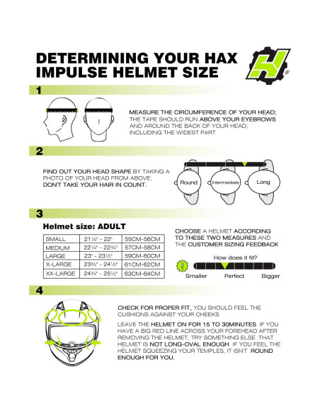 Casco HAX Hax Impulse XL Doble Visor y Acolchado Mejorado Casco HAX Hax Impulse XL Doble Visor y Acolchado Mejorado
