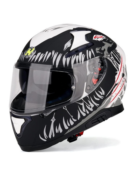 Casco HAX Impulse XL Negro Doble Visor y Ventilación Casco HAX Impulse XL Negro Doble Visor y Ventilación