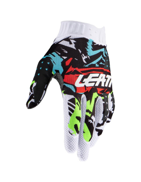 Guantes Leatt Moto 1.5 GripR Adulto Negro/Blanco Grande Guantes Leatt Moto 1.5 GripR Adulto Negro/Blanco Grande