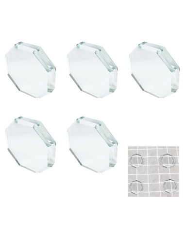 Pesas de Vidrio FUATY para Confección de Vestidos (5 Piezas)